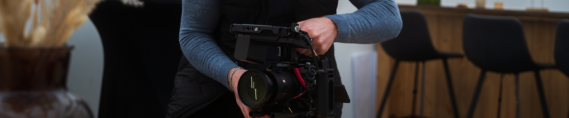 De bolderkar met video en foto gear