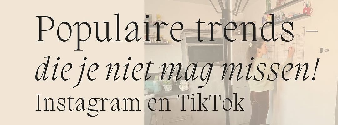 Dit worden de populairste social media trends in 2025!